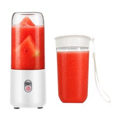 인플리바타 무선 휴대용 블렌더 다기능 미니 믹서기, 화이트