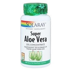 SOLARAY 超級蘆薈膠囊, 1個, 100 件
