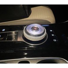 차량용 원형 기어봉 실리콘 밴드, 그레이, 하트 디자인 밴드