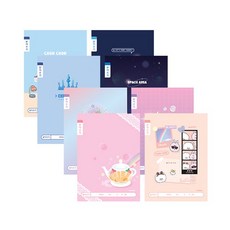 초등노트 받아쓰기 10줄 (10권) 배움노트 펜피아노트 새모습생활일기 초등노트 저학년노트 1학년노트 고학년노트 넓은칸 좁은칸 국어노트+커머스연구소Shop, 남_랜덤