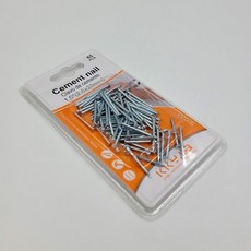 얇은못 25mm 콘크리트 시멘트 못 65 PCS jmg*85058bZ, 1개