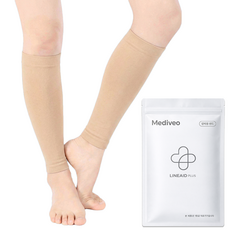 메디비오 의료용 압박스타킹 종아리 압박밴드, 종아리/무릎형, 1세트