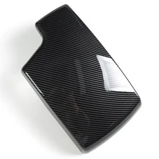 LHD E90 자동차 센터 콘솔 보관 케이스 팔걸이 박스 커버 트림 교체 BMW 3 시리즈 2005-2012, 01 Carbon Fiber Pattern, 1