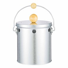 日本 OBAKETSU 手工製蚊香桶(大) 復古工業質感 露營蚊香罐 露營防蚊 戶外驅蟲, 銀色