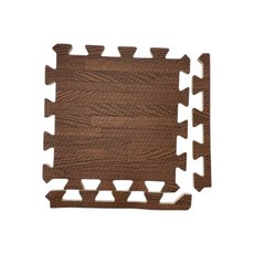 木紋巧拼 EVA木紋地墊 保護墊 環保無毒 巧拼 地墊, 【邊條】深木紋(只有邊條，要選購巧拼請選擇巧拼選項，單買邊條無法出貨), 22個