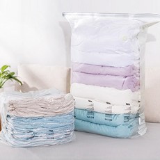 이거자나 공간절약 겨울 의류 이불 정리 압축팩, 7장, 1개입