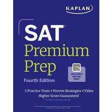 (영문도서)SAT Premium Prep: Fourth Edition Paperback, Kaplan Publishing, English, 9798349701757 Kaplan Publishing, English, 9798349701757