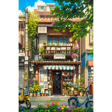 앤드 DIY 보석십자수 액자형 보석 십자수 세트 40X60cm, 1세트, S025