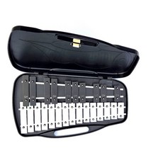 명창 실버스타 공명실로폰25키 (하늘색) 피아노건반스타일, 25판, 흑색, 1개