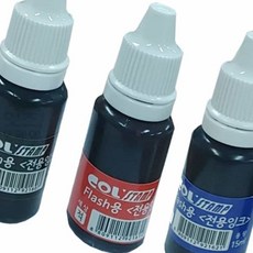 firstok 만년도장 충전용 리필잉크 FLASH잉크 도장리필잉크, 흑색, 검정