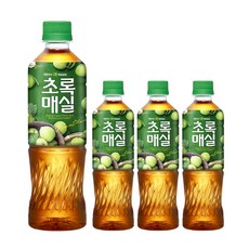 웅진 초록매실, 500ml, 4개
