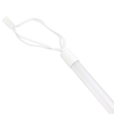 인터원 LED T8 간판용 형광등 20W 단면 1200mm 일자등 직관램프 커넥터 타입 AC직결 줄줄이 조명 긴형광등 LED형광등 LED간판등 LED직관등 LED일자등 LED조명, 주광색, 1개
