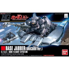 萬代 BANDAI HGUC 1/144 獨角獸鋼彈基座承載機 模型套件 精緻展示底座 收藏逸品, 1個