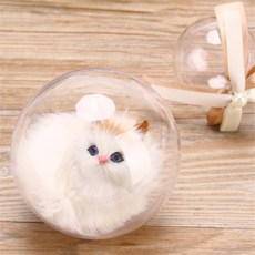 엘엔픽 가챠 사탕뽑기 투명 플라스틱 볼 6p세트 7cm 뽑기과자