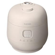 [10%節能補助家電] Cuchen Brain IH電子壓力鍋 6人份, CRH-TWS0611E, 米色