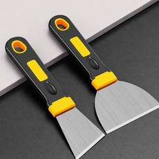 스테인리스 다용도 스크래퍼 스티커 제거기 실리콘 제거 벽지 페인트, 가로34mm높이168mm