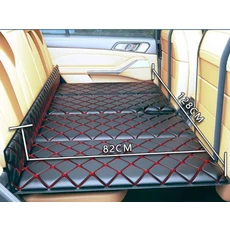 뒷좌석 슬리핑 패드 비 풍선 자동차 침대 매트리스 밴 SUV 트럭 82x128cm 용 조절 식 접이식 캠핑, as shown, 1개