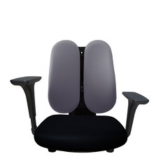 체어민 CM006 국산 5단 높이조절 팔걸이 좌식의자 듀얼 등받이 기본형 발포방석, 14.그레이_메쉬(006BK28GY)