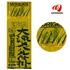 모리겐 대어 메바루 5단 (2개세트) 어피카드채비 H-120 볼락 열기 돌돔덜덜이 왕우럭 황열기 고등어, H-120 5단(2개입) 바늘 10호