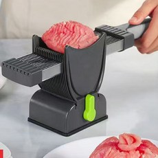 슬라이서 가정용 고기 슬라이서 생고기 슬라이서 수동 고기 슬라이서, 그레이, 1개