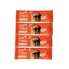 프로틴방앗간 하루단백바 제트 피넛버터 앤 초코맛, 40g, 4개