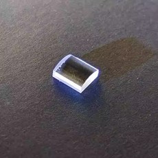 초점 거리가 10MM인 평면 볼록 원통형 렌즈 코닝 7980 석영 광학 제작, 1개