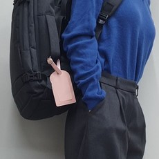 골프백 캐리어 커버형 네임택 핑크 you+5556GO