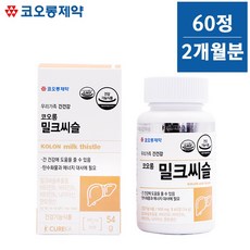 코오롱제약 큐레카 밀크씨슬 54g, 1개, 60정