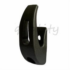 접이식 스케이트 보드 도구 충격 방지 고무 댐핑 쿠션 후크, 1개