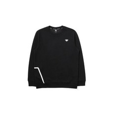 다이나핏 DYNAFIT 남여공용 VOLTLON 볼트론 스포티한 면혼방소재 맨투맨 Black YMU22247Z1 SGMT 306763