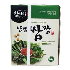 한정성 양념쌈장, 14kg, 1개