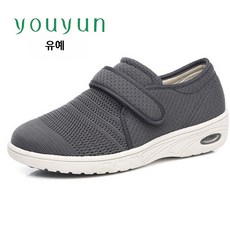 경량 메쉬 워킹화 여름 통기성 좋은 가벼운 착용감 에어쿠션 편안한 중년 남성용 신발 착탈 간편한 운동화