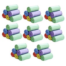 HANSUWI 捲筒袋 800入 垃圾塑膠多用途袋, 8個, 10L