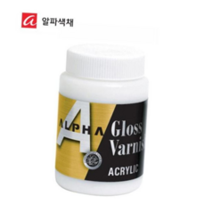 물감보조제 알파 그로스바니쉬 Gloss Varnish(유광) 250ml, 본상품