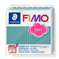 FIMO 피모 소프트 28색 중 택1/폴리머클레이 오븐점토, 소프트 T36번 오션웨이브, 1개, 소프트 T36번 오션 웨이브