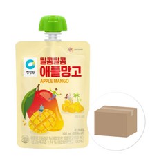 [얌얌마켓] 청정원 달콤달콤 애플망고 100ml X 40개 1BOX