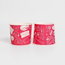 푸드컵 종이용기 350호, 350 푸드컵 1박스 1000개, 1000개