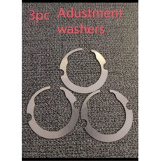 자이언트 OD2 프로펠 D형 튜브 10세대 TCR PCR 프레임용 자전거 압축 미세 조정 와셔, 3pc Washers