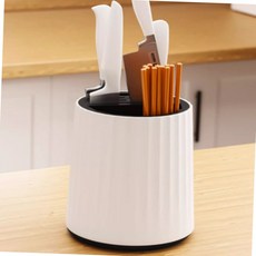 회전식 주방 칼꽂이 수저통 칼거치대 홀더 주방정리용품 칼보관함
