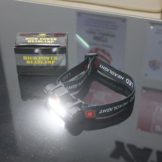 83g 충전식 LED 헤드랜턴 밝은 후레쉬, 블랙, 1개