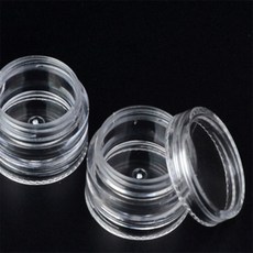 5단 원형케이스 미니 투명플라스틱케이스