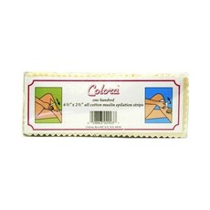콜로라 올 코튼 무슬린 에필레이션 왁스스트립 16.5 x 6.4cm, 1개