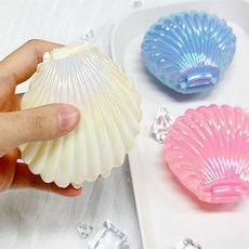 민또 조개모양 소품보관함 케이스, 핑크