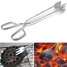 화로집게 캠핑 숯불 바베큐 차콜 워크샵 gcp*1835AL, ONECOLOR／FREE, 1개, 없음