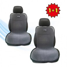 2P 국산 차량 여름 시트커버 자동차 통풍시트 운전석 여름시트 매쉬 카시트 쿨시트 방석 쿨그레이, 1개, 쿨 그레이(2장)