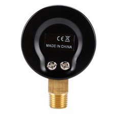 연료 공기 오일 또는 물용 저압 게이지 0-15psi/0-1bar BSPT 하단 장착 0-1 bar/0-15psi 1/4 나사 B03D, 한개옵션0