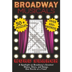 브로드웨이 뮤지컬 단어 검색: 최고의 쇼 스타 노래에 대한 스포트라이트. 퍼즐 하나씩!, 기본