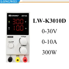 Longwei LW-K3010D 3LED DC 전원 공급 장치 전압 조절 기능이 있는 조정 가능한 실험실 벤치, 01 China Mainland, 01 LW-K3010D(30V 10A), 01 110V용