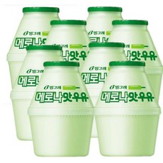 빙그레 메로나맛 우유 240ml 8개
