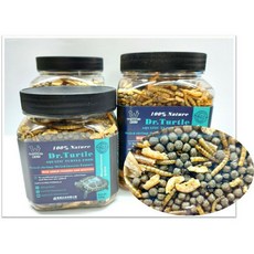 維益特 水龜 挑嘴 雜糧飼料 (中顆粒) HACCP 兩棲爬蟲 烏龜飼料 水龜 澤龜飼料 蝦乾/蟲乾, 1個, 小-220g(RP0072)